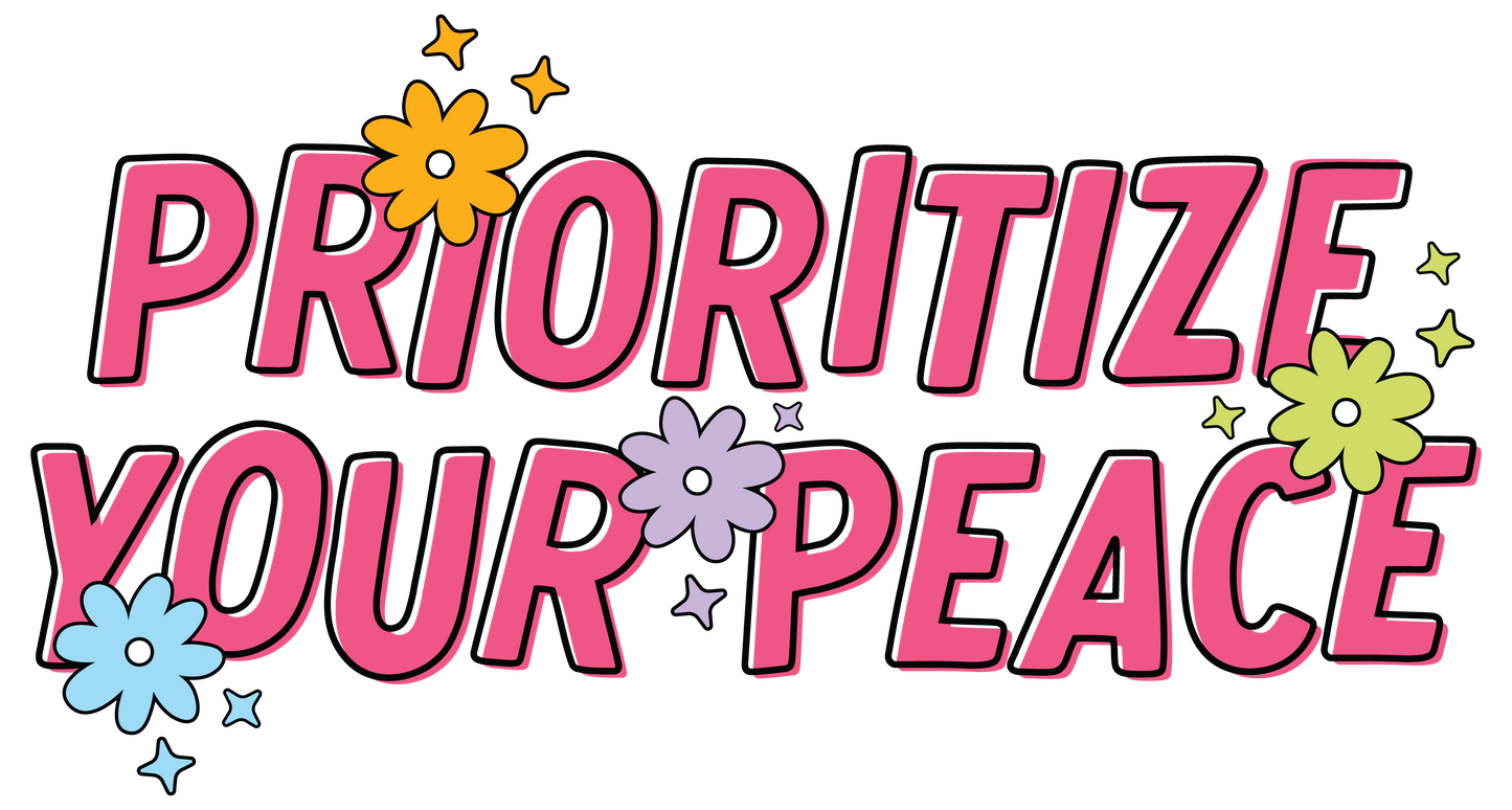 Prioritize Your Peace T-Shirt